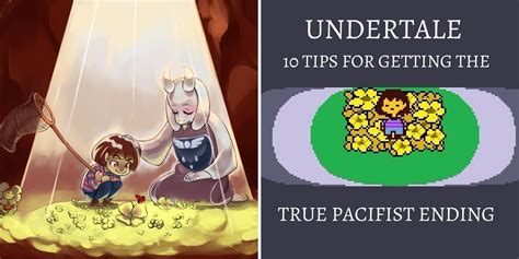 undertale true pacifist ending guide.